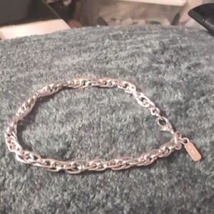 Monet Silver Tone Bracelet